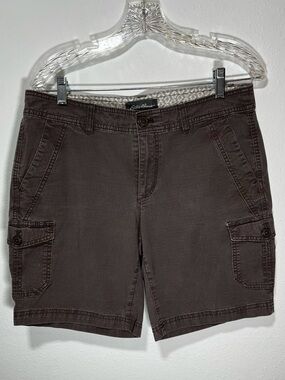 Eddie Bauer Women’s Dark Brown Cargo Shorts